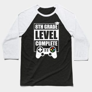 8th Grade Level Complete Baseball T-Shirt